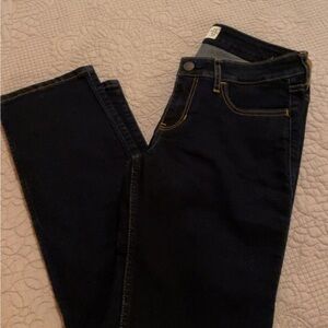 Hollister Women's Black Straight Leg Jeans